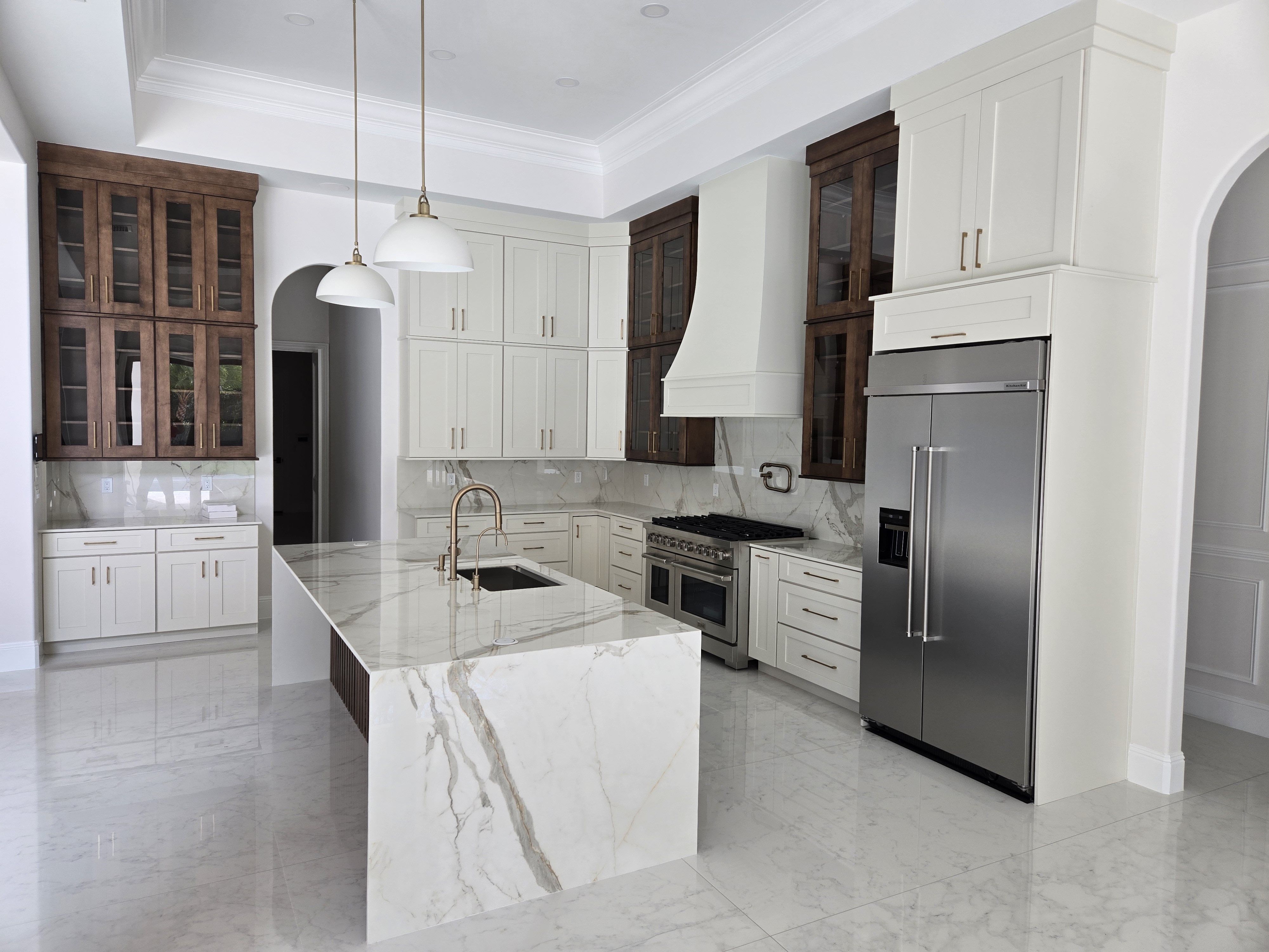 Large luxury kitchen remodel